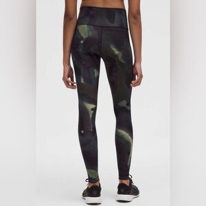 🆕Lululemon🍋Wunder Train High-Rise Tight 28' Ink Islands Burnside Multi Sz 4